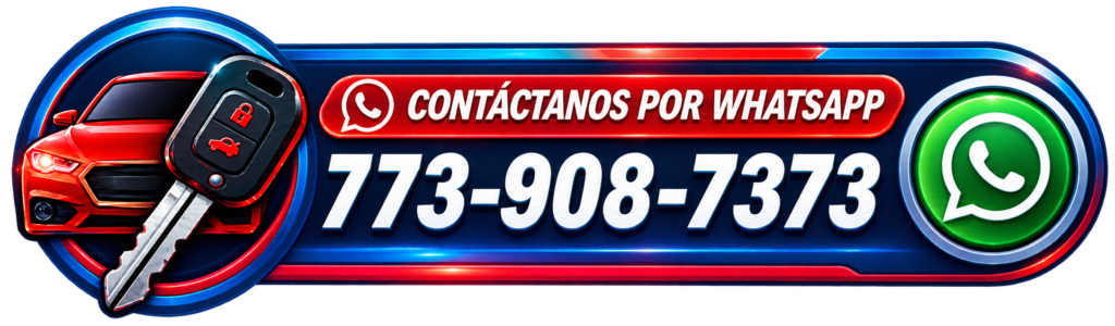 Solicitar servicio de cerrajería automotriz